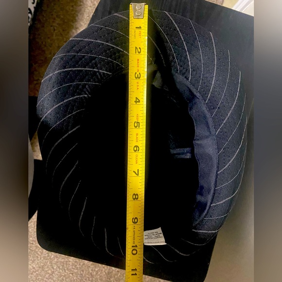 🎉HP🎉💰2/$10 Fedora / classic/ black with pinstripe/ OS kids - Picture 6 of 8